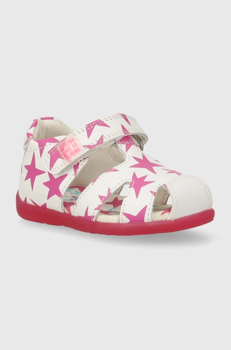 Agatha Ruiz de la Prada sandali in pelle bambino/a colore bianco