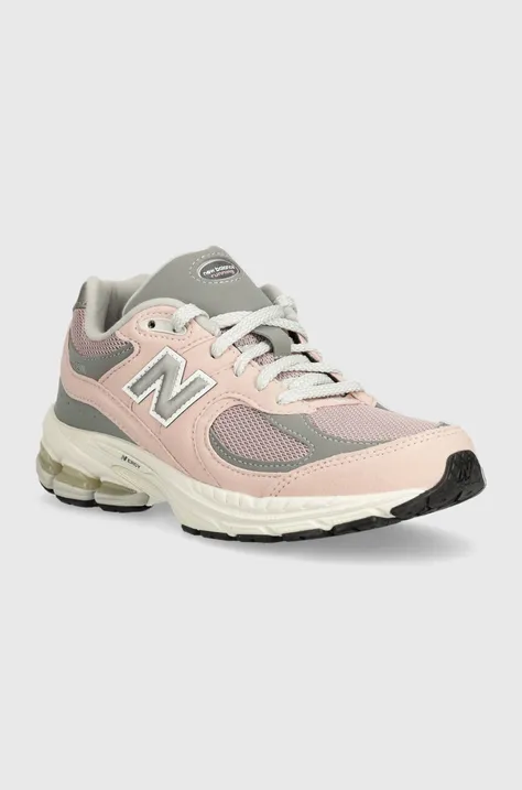 Dětské sneakers boty New Balance GC2002FC růžová barva