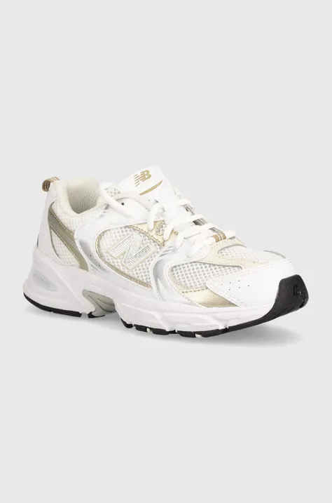 New Balance sneakers pentru copii GR530RD culoarea alb