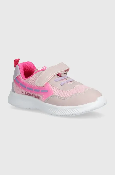 Garvalin sneakersy dziecięce kolor różowy