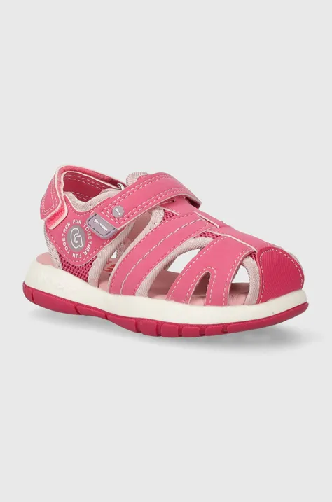 Garvalin sandale copii culoarea roz
