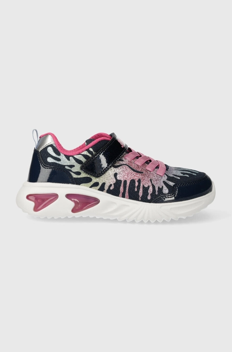 Geox sneakers pentru copii culoarea albastru marin