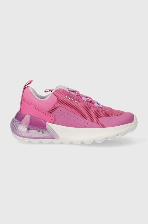 Dětské sneakers boty Geox fialová barva