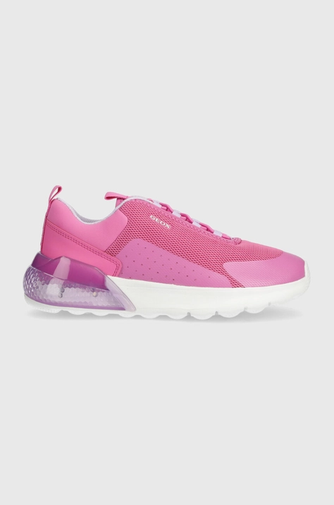 Geox sneakers pentru copii culoarea violet