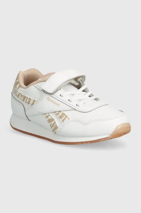 Dětské sneakers boty Reebok Classic Royal Classic Jogger béžová barva, 100075163