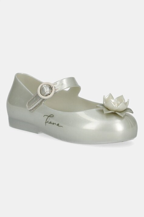 Dětské balerínky Melissa SWEET LOVE DISNEY zelená barva