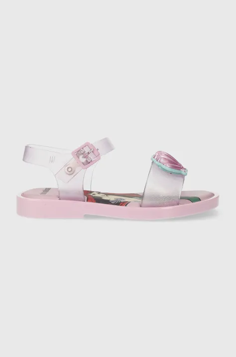 Detské sandále Melissa MAR SANDAL DISNEY fialová farba
