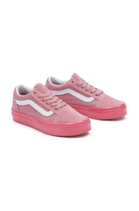 Otroške teniske Vans UY Old Skool roza barva