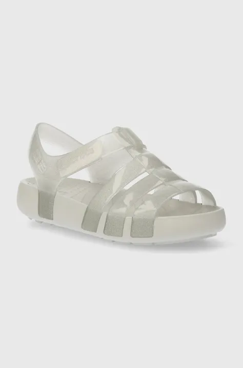 Дитячі сандалі Crocs ISABELLA GLITTER SANDAL колір сірий
