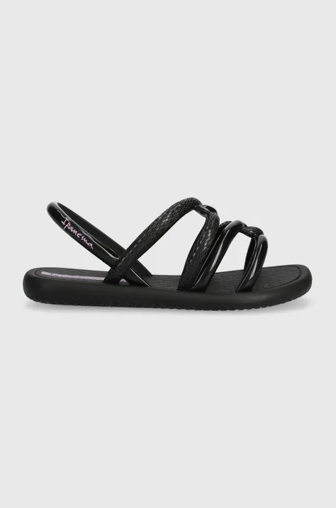 Detské sandále Ipanema MEU SOL SAND čierna farba