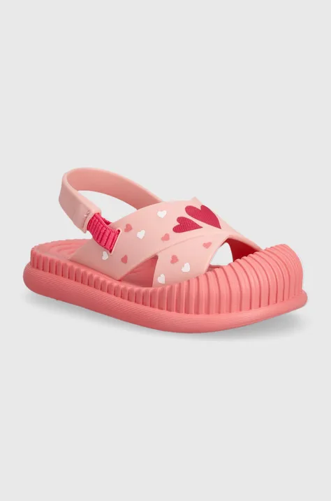 Detské sandále Ipanema CUTE BABY ružová farba