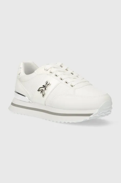 Παιδικά αθλητικά παπούτσια Patrizia Pepe χρώμα: άσπρο