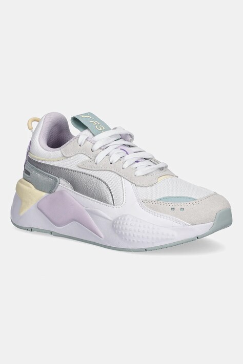 Sneakers boty Puma RS-X Metallic Jr bílá barva