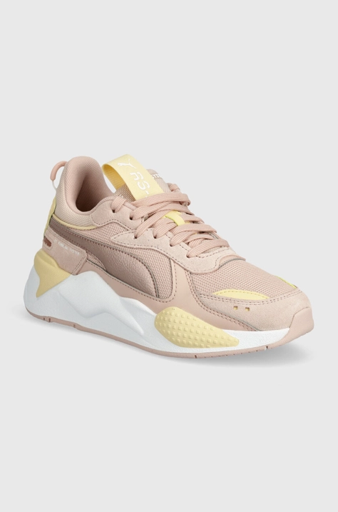 Маратонки Puma RS-X Metallic Jr в розово