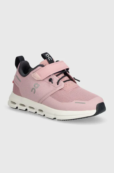 On-running sneakersy dziecięce CLOUD PLAY kolor różowy