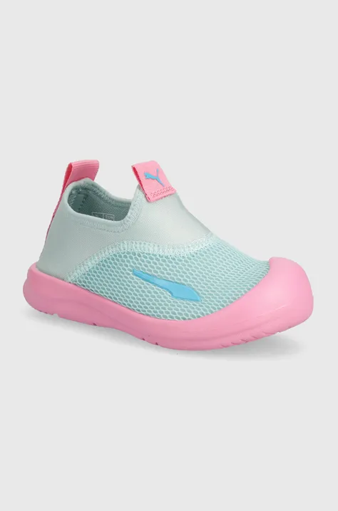 Puma sneakers pentru copii Aquacat Shield Inf culoarea turcoaz