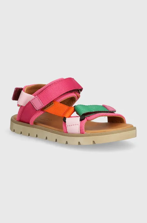 Otroški sandali Froddo roza barva