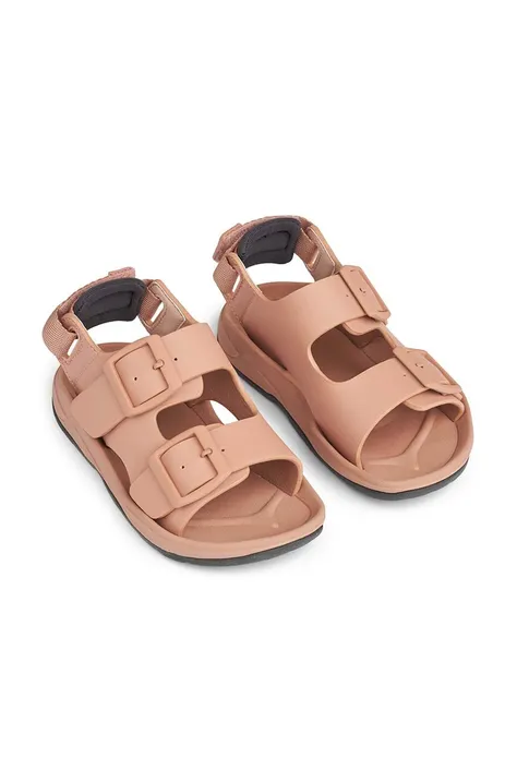 Dětské sandály Liewood Anni Sandals růžová barva
