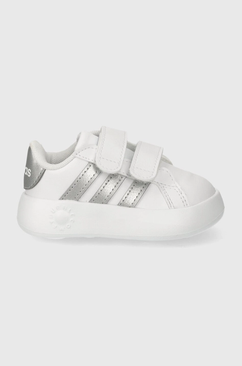 Detské tenisky adidas GRAND COURT 2.0 CF I biela farba