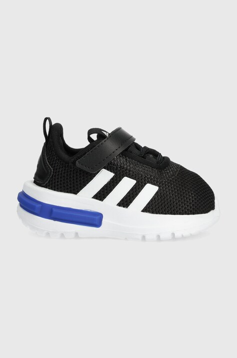 Дитячі кросівки adidas RACER TR23 EL I колір чорний