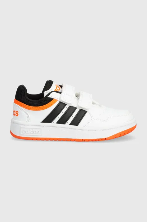 Παιδικά αθλητικά παπούτσια adidas Originals HOOPS 3.0 CF C χρώμα: άσπρο