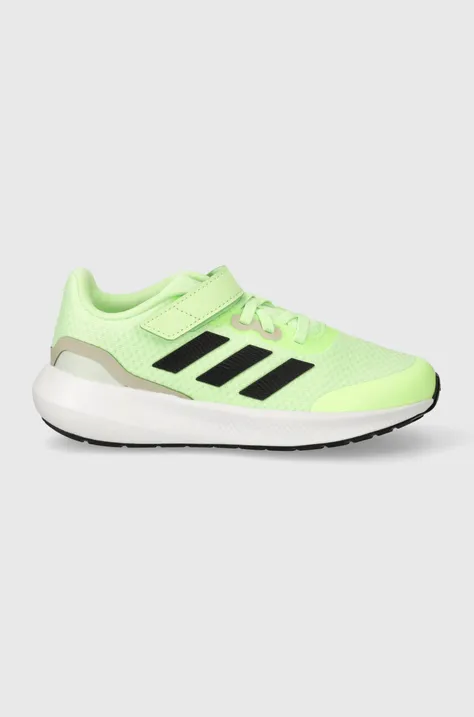 adidas sneakersy dziecięce RUNFALCON 3.0 EL K kolor zielony