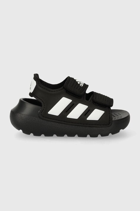 Dětské sandály adidas ALTASWIM 2.0 I černá barva