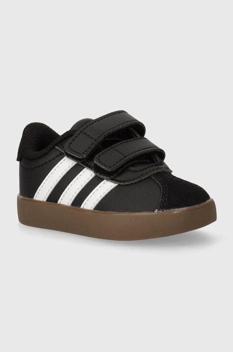 Дитячі кросівки adidas VL COURT 3.0 CF I колір чорний