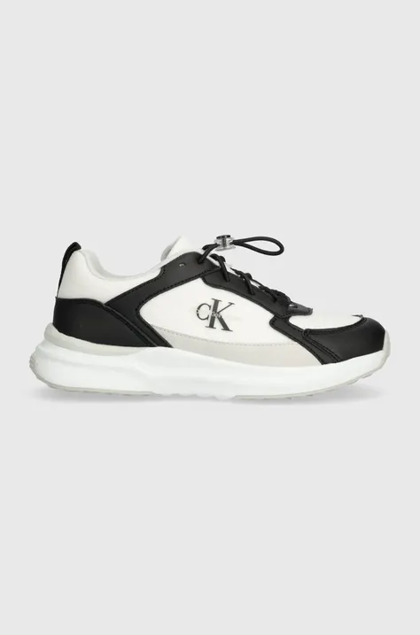 Calvin Klein Jeans sneakers pentru copii culoarea negru