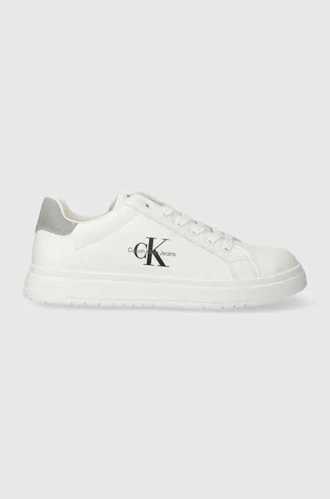 Calvin Klein Jeans sneakersy dziecięce kolor biały