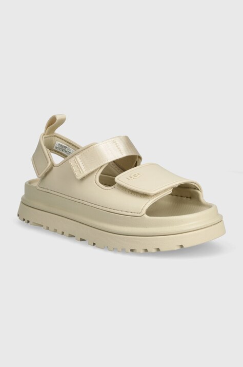 Παιδικά σανδάλια UGG GOLDENGLOW χρώμα: μπεζ