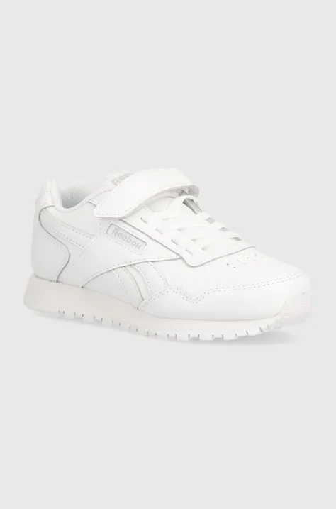 Dětské kožené sneakers boty Reebok Classic Royal Glide bílá barva, 100074611