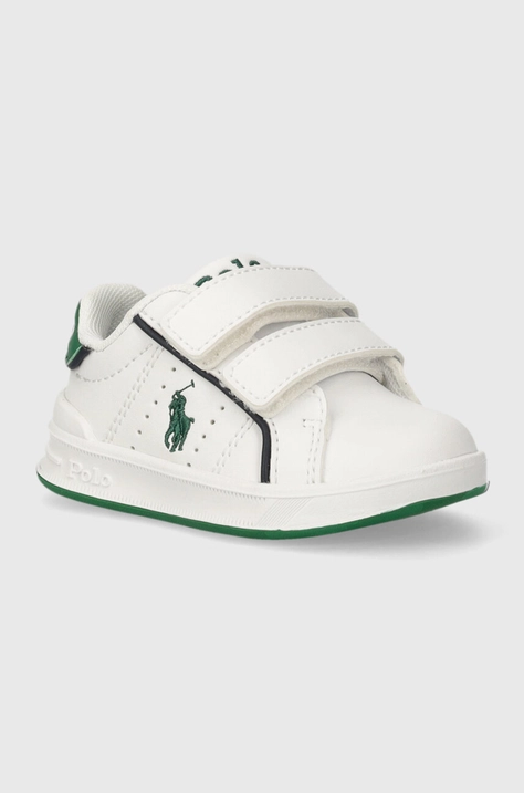 Polo Ralph Lauren sneakers pentru copii culoarea alb