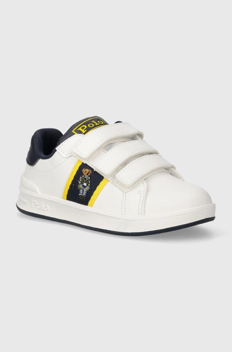 Sneakers boty Polo Ralph Lauren bílá barva