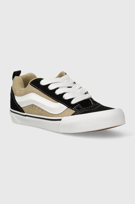 Σουέτ sneakers Vans Knu Skool χρώμα: πράσινο