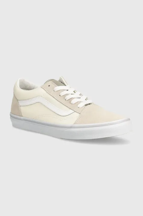 Детские кеды Vans JN Old Skool цвет бежевый