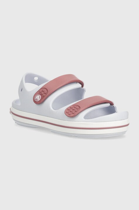 Dětské sandály Crocs CROCBAND CRUISER šedá barva