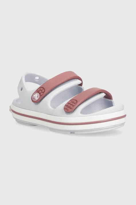 Дитячі сандалі Crocs CROCBAND CRUISER SANDAL колір рожевий