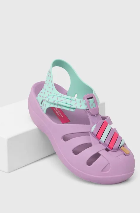 Detské sandále Ipanema SUMMER XIII fialová farba