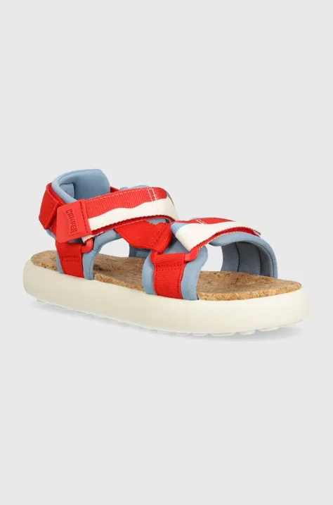Otroški sandali Camper rdeča barva