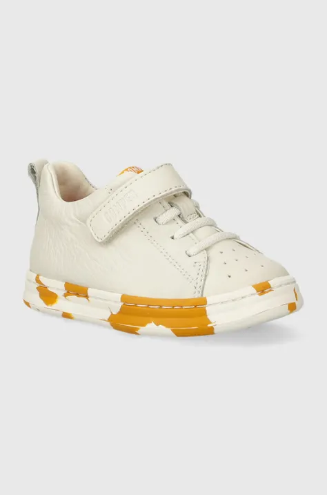 Kožené sneakers boty Camper bílá barva