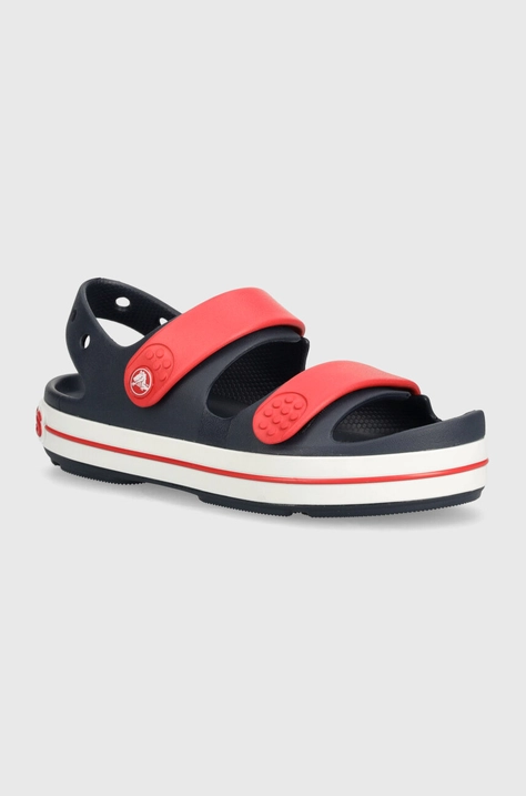 Detské sandále Crocs Crocband Cruiser Sandal tmavomodrá farba