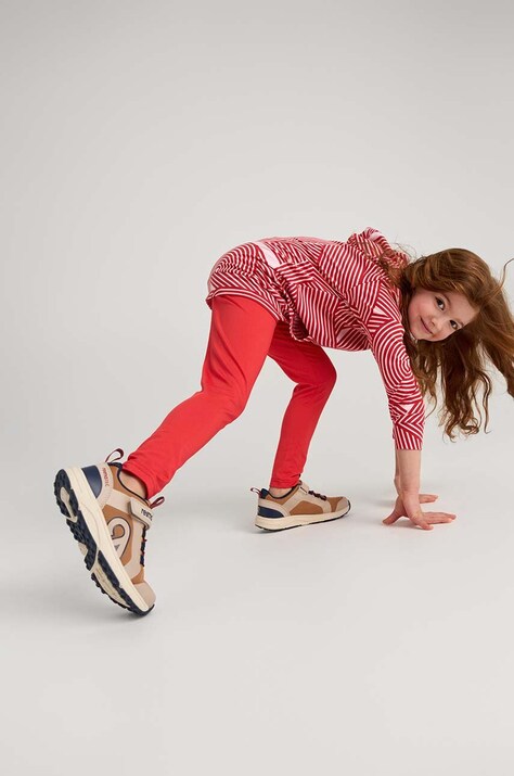 Dětské sneakers boty Reima Enkka hnědá barva