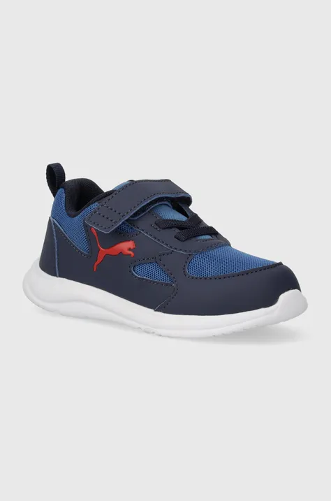 Puma sneakers pentru copii Fun Racer AC Inf culoarea albastru marin