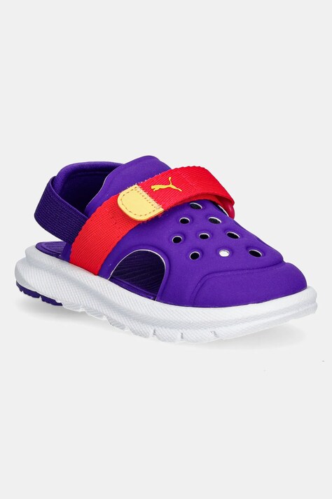Puma sandale copii Evolve AC Inf culoarea violet