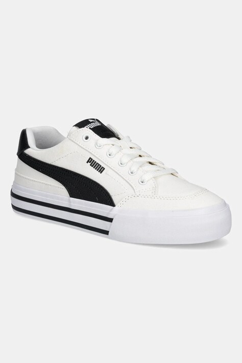 Детски ниски кецове Puma Court Classic Vulc FS JR в бяло