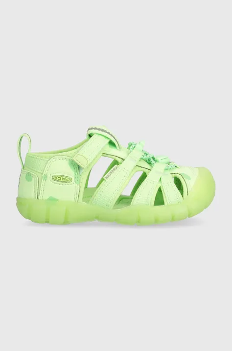 Detské sandále Keen SEACAMP II CNX zelená farba