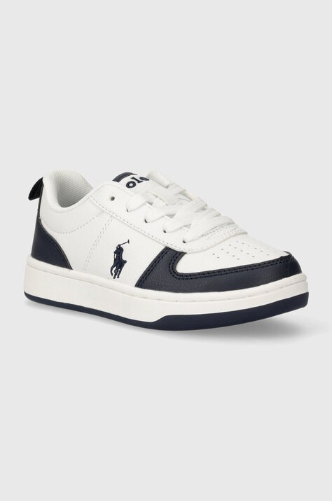 Polo Ralph Lauren sneakers pentru copii culoarea alb