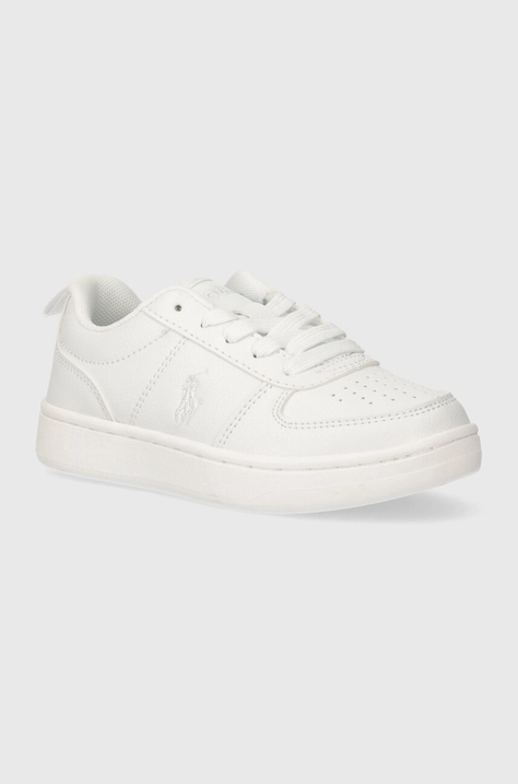 Polo Ralph Lauren sneakers pentru copii culoarea alb