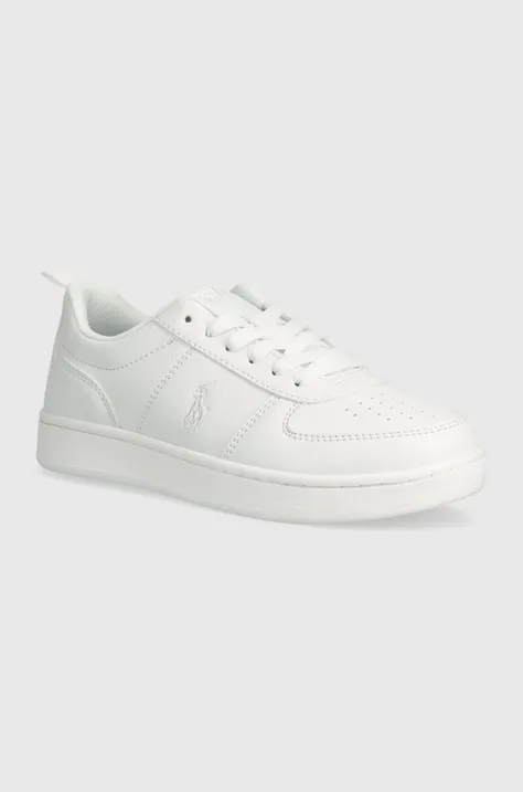 Αθλητικά Polo Ralph Lauren χρώμα: άσπρο